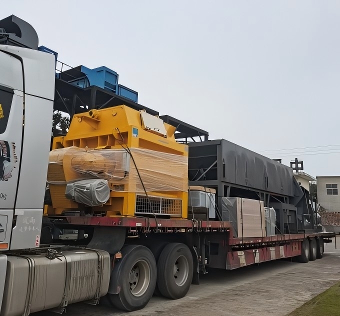 HZS120型混凝土搅拌站发往四川