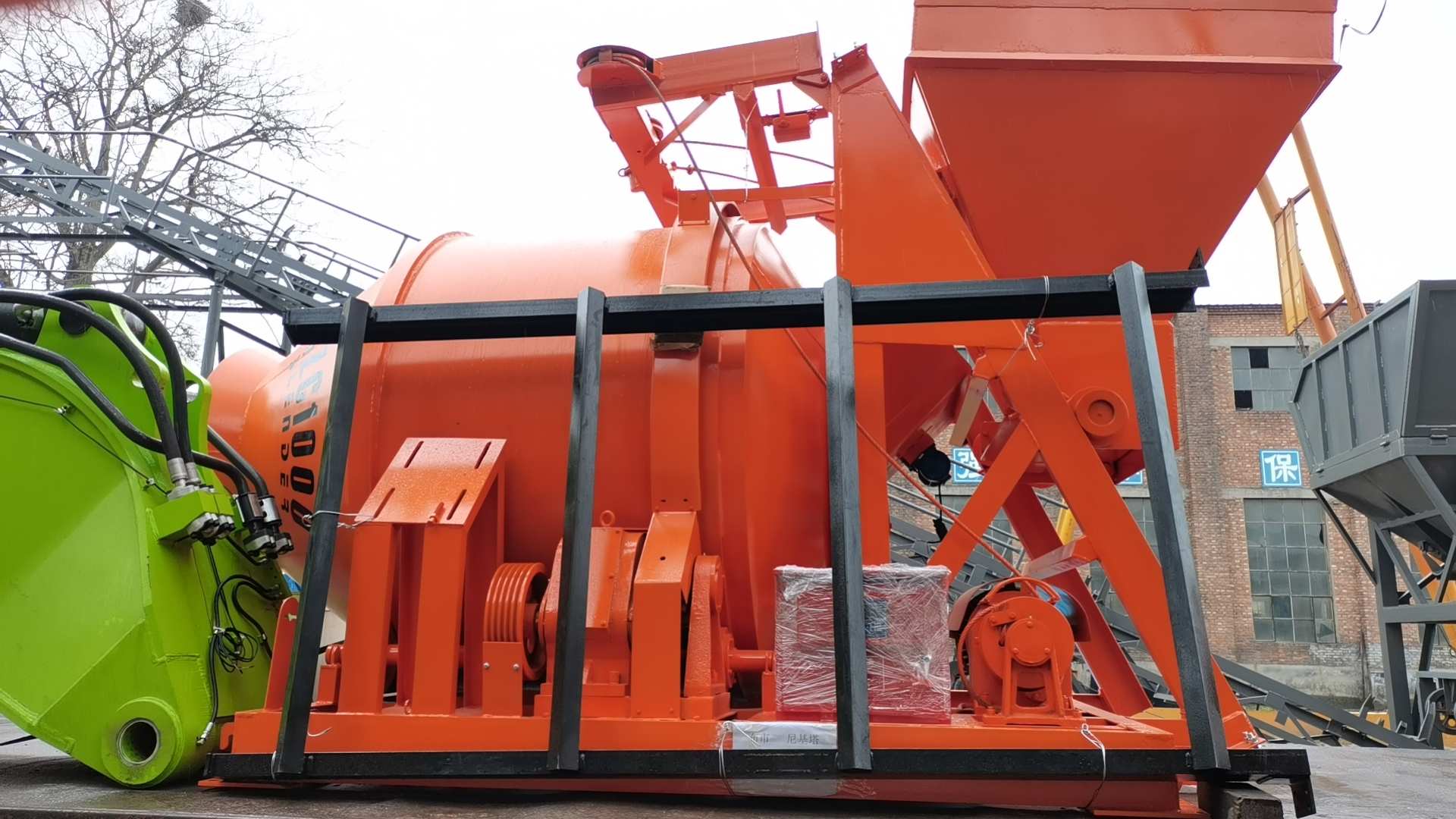 JZC1000齿圈搅拌机出口俄罗斯